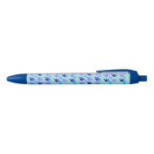 Crazy Blue Paws Ink Pen (Bovenkant)