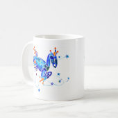 CRAZY BLUE TREG FROGS KOFFIEMOK (Voorkant links)