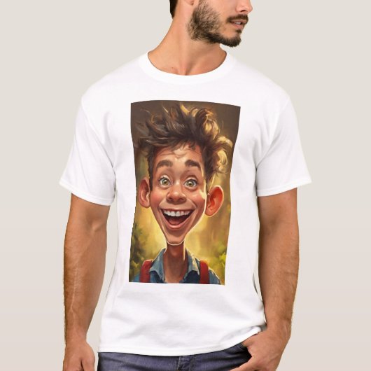 Crazy Boy T-shirt (Voorkant)