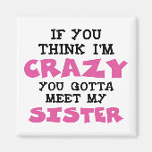 Crazy Brother Magneet (Voorkant)