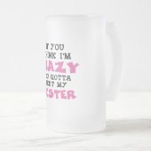 Crazy Brother Matglas Bierpul (Voorkant rechts)