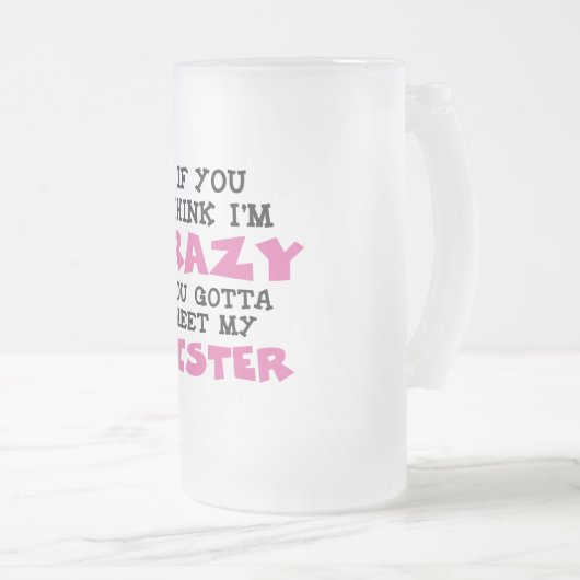 Crazy Brother Matglas Bierpul (Voorkant rechts)