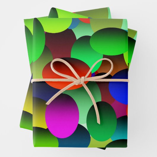 Crazy Bubble Eggs Inpakpapier Vel (In situ)