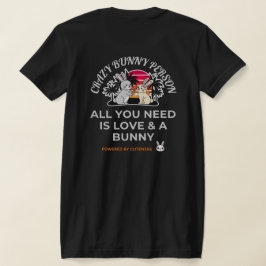 Crazy Bunny Person T-shirt