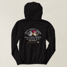 Crazy Bunny Persoon  Hoodie