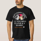 Crazy Bunny Persoon T-shirt (Voorkant)