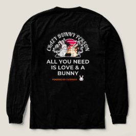 Crazy Bunny Persoon  Tri-Blend Shirt