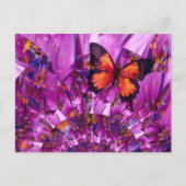 Crazy Butterfly Briefkaart (Voorkant)