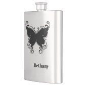 Crazy Butterfly met Monogram Heupfles (Links)