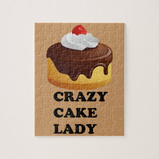 Crazy Cake Lady Legpuzzel