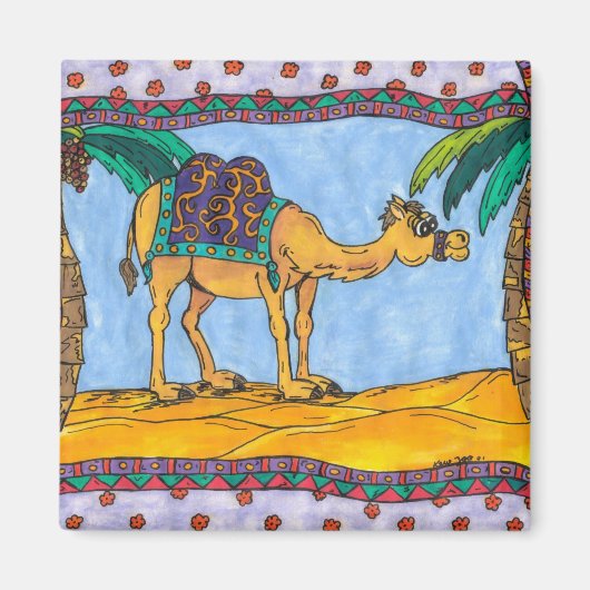 Crazy Camel magneet (Voorkant)