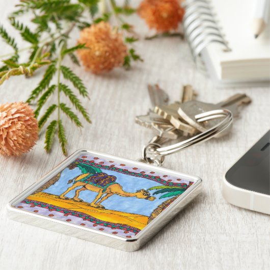 Crazy Camel Sleutelhanger (Zijkant)