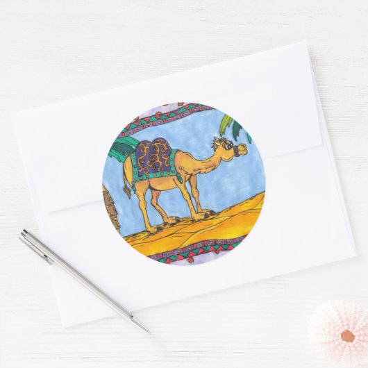 Crazy Camel stickers (Envelop)