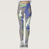 Crazy Camo Meisje Leggings (Voorkant)