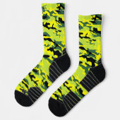 Crazy Camouflage Green Socks Sokken (Links)