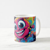 Crazy Candy Swirl Fun Mug Koffiemok (Voorkant rechts)