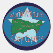 Crazy Caprese Sticker (Voorkant)