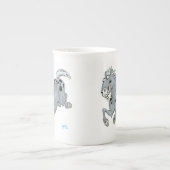 Crazy Cartoon Horse Bone China Mok (Voorkant)