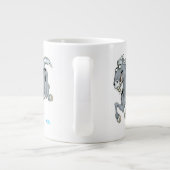 Crazy Cartoon Horse Jumbo Mok (Achterkant)