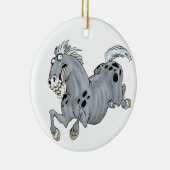 Crazy Cartoon Horse Ornament (Rechts)