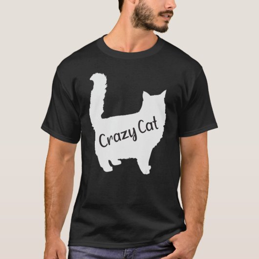 Crazy Cat Flash voor essentiële offertes T-shirt (Voorkant)