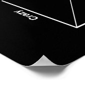 Crazy Cat Graph Poster (Hoek)