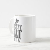 Crazy Cat Guy Koffiemok (Voorkant links)