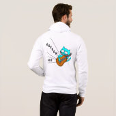 Crazy Cat Hoodie (Achterkant volledig)