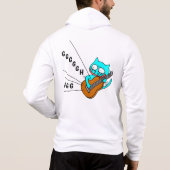 Crazy Cat Hoodie (Achterkant)