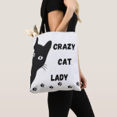 Crazy Cat Lady Bag Tote Bag (Dichtbij)