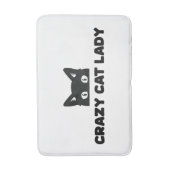 Crazy Cat Lady Bath Mat (Voorkant Verticaal)