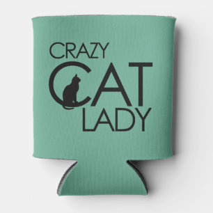 Crazy Cat Lady Blikjeskoeler