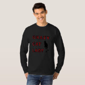 Crazy Cat Lady Buffalo Pset Funny Quote T-shirt (Voorkant volledig)