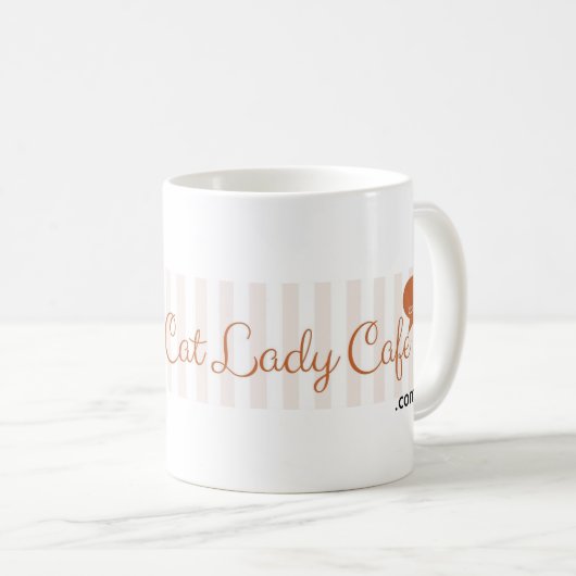 Crazy Cat Lady Cafe Mok (Voorkant rechts)