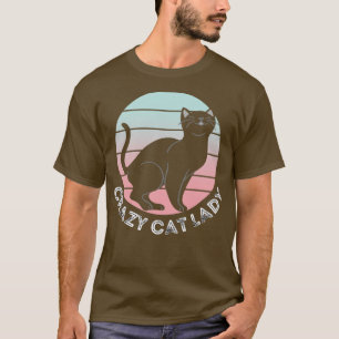 Crazy Cat Lady Cat Merch Design1 T-shirt