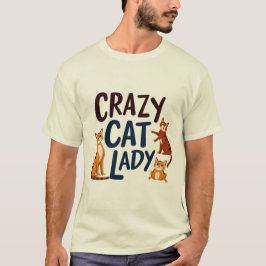 Crazy Cat Lady Club – Schattige Trio Kat Design T-shirt