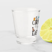 Crazy Cat Lady Cute Custom Shot Glas (Links)