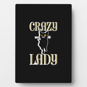 Crazy Cat Lady Fotoplaat