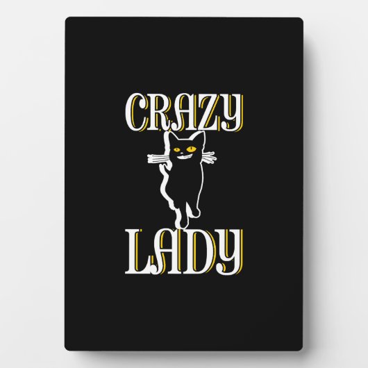Crazy Cat Lady Fotoplaat (voorkant)