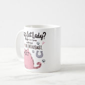 Crazy Cat Lady? Funny Cat Lover Gift  Koffiemok (Voorkant links)