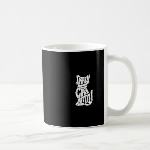 Crazy Cat Lady Funny Girls Vrouwen Kat Kitten Anim Koffiemok