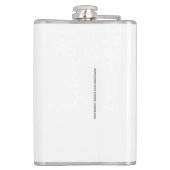 Crazy Cat Lady Funny Rafter Heupfles (Achterkant)