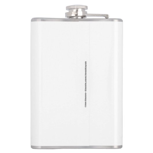 Crazy Cat Lady Funny Rafter Heupfles (Achterkant)