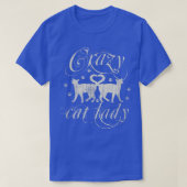 Crazy Cat Lady Funny T-shirt (Design voorkant)