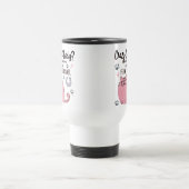 Crazy Cat Lady? Grappig cadeau voor kattenliefhebb Reisbeker (Center)