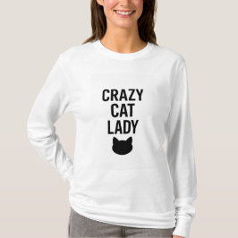 Crazy Cat Lady - Grappig Kattenliefhebber Gift T-shirt