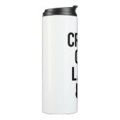 Crazy Cat Lady - Grappig Kattenliefhebber Gift Thermosbeker (Gedraaid links)