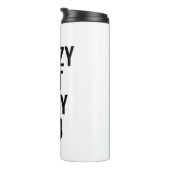 Crazy Cat Lady - Grappig Kattenliefhebber Gift Thermosbeker (Geroteerd rechts)