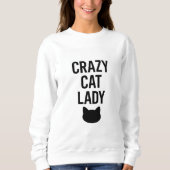 Crazy Cat Lady - Grappig Kattenliefhebber Gift Trui (Voorkant)