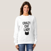 Crazy Cat Lady - Grappig Kattenliefhebber Gift Trui (Voorkant volledig)